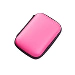 Pink 2.5 ""sac de disque dur externe USB disque dur pochette écouteur sac transporter Usb câble housse pour SSD HDD disque dur étui