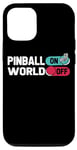 Coque pour iPhone 12/12 Pro Flippers Boule - Arcade Machine Pinball