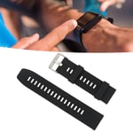 (20MM)Smartwatch Strap Soft Silicone Smartwatch Wristband Bracelet Replaceme ^UK