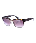 Hugo Boss Mens Acetate and metal sunglasses with rectangular shape 0118S men - Brown - One Size