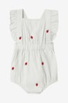 Name it baby - Sparkdräkt nbfDerilla Romper - Vit