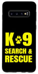 Galaxy S10 K-9 Search And Rescue Dog Handler Trainer SAR K9 FRONT PRINT Case