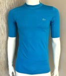 LACOSTE SPORT BLUE ULTRA DRY T SHIRT SIZE 3 / SMALL BNWT