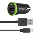 Belkin micro car charger lightning cable 1 A