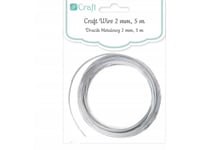 Silver Metalltråd 2Mm 5M