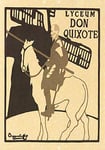 Lumartos, Vintage Poster Don Quixote, Print only, A4