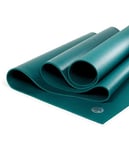 Manduka PRO Lite Tapis de yoga léger pour homme et femme, antidérapant, coussin pour soutien et stabilité des articulations, 4,7 mm d'épaisseur, 200 cm, vert d'eau profond