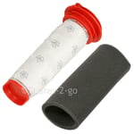 Foam & Stick Filter Kit for BOSCH Athlet BCH6PT18GB BCH6RE8KGB Cordless Vacuum