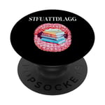 Smut Booktok Reader Spicy Book Romance Reader STFUATTDLAGG PopSockets Swappable PopGrip