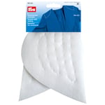 Prym Set-In White Shoulder Pads With Wadding, 1 Pair