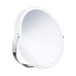 Smedbo Outline makeup spejl med lys, Ø18 cm, krom