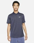 NikeCourt ADV Paris Grand Slam Tennis Polo Shirt Sz M Obsidian White CV2863 451