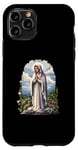 Coque pour iPhone 11 Pro Notre-Dame de Lourdes 8 embouts