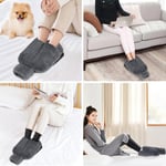 Hot Water Bottle Foot Warmer Energy Saving Slippers Feet Muff 2L Faux Fur Cover