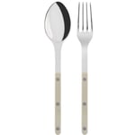 Bistrot Solid serveringsset 2 delar, light kaki