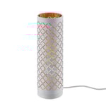 JUUS Bordslampa COSY Vit Rund 35 cm
