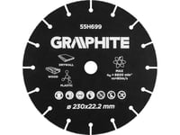 Grafit Tc Kapskiva För Trä Och Plast 230 X 22,2 Mm