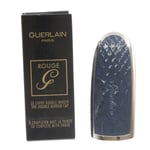 Guerlain Navy Lipstick Case Rouge G Lip Stick Double Mirror Cover Rock'n Navy