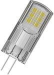 Osram LED-lampan LEDPPIN30 CL 2.6W / 827 12V G4 / EEK: F