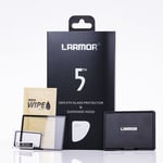 GGS Larmor 5th Gen Glass Screen Protector & Sunshade Hood Set for Canon 7D MK2