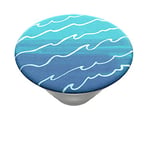 PopSockets PopTop (Top only, Base sold separately) - Swappable Top for Your Swappable PopGrip - Blue Tidal Wave