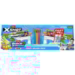 X- SHOT - Water Fast-Fill Skins - Hyper load 2pk and 100 Crazy Bunch O Balloons - (56569)
