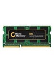CoreParts Memory - DDR3 - 8 GB - SO-DIMM 204-pin - unbuffered