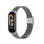 Tyylikäs Xiaomi Mi Band 8 kellonranneke - Harmaa