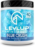 Levlup Blue Crush Gaming Booster, Energy, Focus and Concentration Drink Powder f