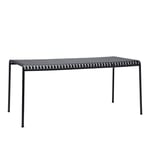 HAY - Palissade Table Anthracite - 170 x 90 cm - Anthracite - Grå - Matbord utomhus - Metall