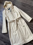 HALSTON COLLECTION BELTED COAT UK 8 RETAIL £1770 MADE IN ITALY BNWT