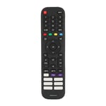 TV Fjärrkontroll Portabel Hållbar Fjärrkontroll för Hisense 43H6G 43H77G 43V6G 43A60G 43A60H Intelligent TV