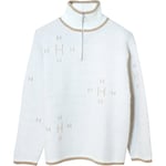 Zip Sweater - White