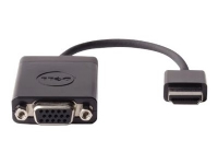 Dell - Videokort - HDMI hane till HD-15 (VGA) hona - svart - för Chromebook 3110 2-in-1, 31XX Latitude 54XX, 74XX OptiPlex 30XX, 70XX Precision 32XX