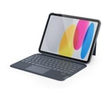 Bakgrundsbelyst Epico-tangentbord med fodral för iPad 10,9 (2022)/11 A16 - CZ/grå
