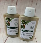 KLORANE Repairing - Very Dry Hair Shampoo with Organic Cupuacu, 2 x 200ml