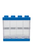 Lego Minifigure Display Case 8 Blue LEGO STORAGE