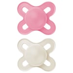 MAM Start Soother Pink 0-2m 2Pk