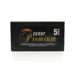 Derby Premium Super Stainless Dubbeleggade Rakblad 50-pack