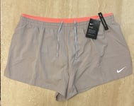 NIKE DRI FIT ELEVATE Womens 3 Inch Running SIZE 2XL-T BRAND NEW With Tags