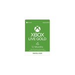 Xbox Live Gold 12 - Month Membership [Digital Download Code]