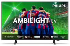 TV LED Philips 65PUS8349 164 cm Ambilight 4K UHD Smart TV 2024 Noir mat