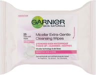 Garnier Micellar Face Wipes Sensitive Skin Removes Even Waterproof Make Up