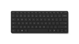 Microsoft Designer Compact Keyboard tastatur Bluetooth QWERTY Nordisk Sort