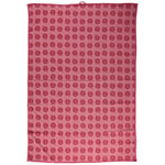 Småfolk - Mønstret Strandhåndkle Med Epler Sea Pink - Rosa