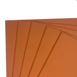 A4 Orange Card Paper Printer - 160gsm 40 Sheets - Coloured Craft Card - Suitable for Craft, Printing, Copying, Photocopiers