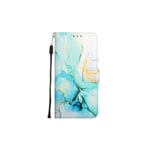 Samsung Galaxy A22 5G vihreä marmori suojakotelo
