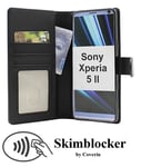 Skimblocker Plånboksfodral Sony Xperia 5 II (XQ-AS52) (Svart)