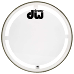 28" DW Coated Clear Bass Drum Head