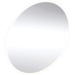 Geberit Option Round spegel med belysning, dimbar, Ø75 cm